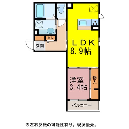 D-room　kumeの物件間取画像